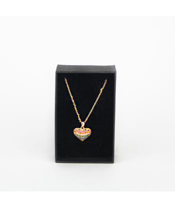Colgante cadena corazón