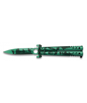 Navaja abanico militar