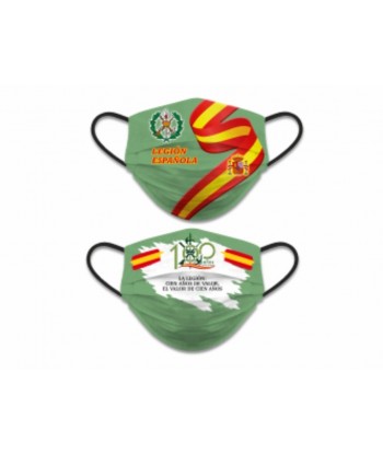 Mascarilla reversible Legión