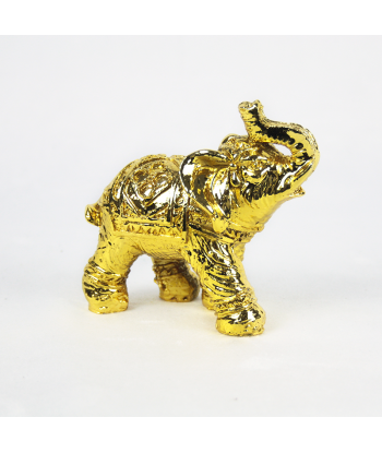 Elefante de la suerte dorado