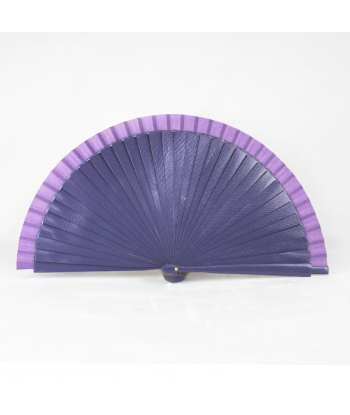 Abanico país corto morado