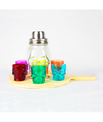 Calavera coctelera chupitos