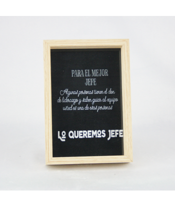 Marco dedicatoria Jefe
