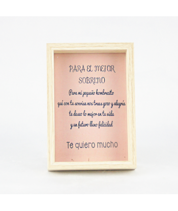 Marco dedicatoria Sobrino