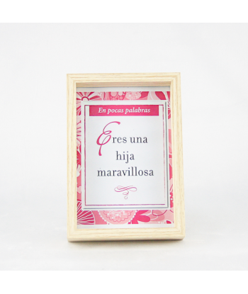 Marco dedicatoria Hija