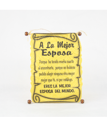 Diploma dedicatoria Esposa