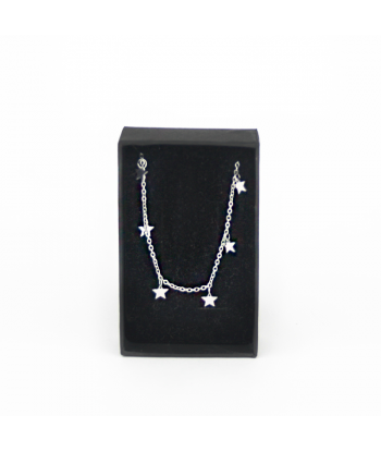Colgantes cadena estrellas