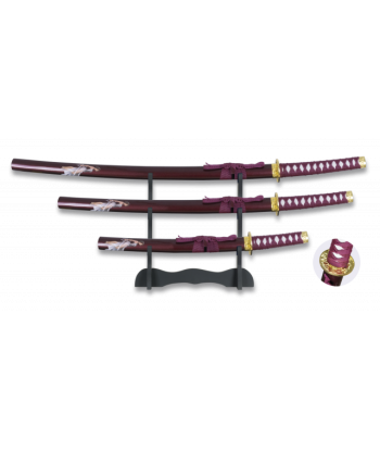 Conjunto 3 katanas