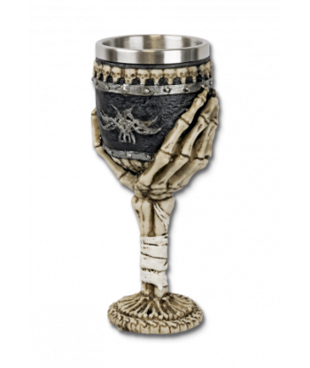 Copa mano esqueleto