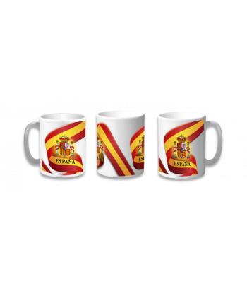 Taza Bandera española